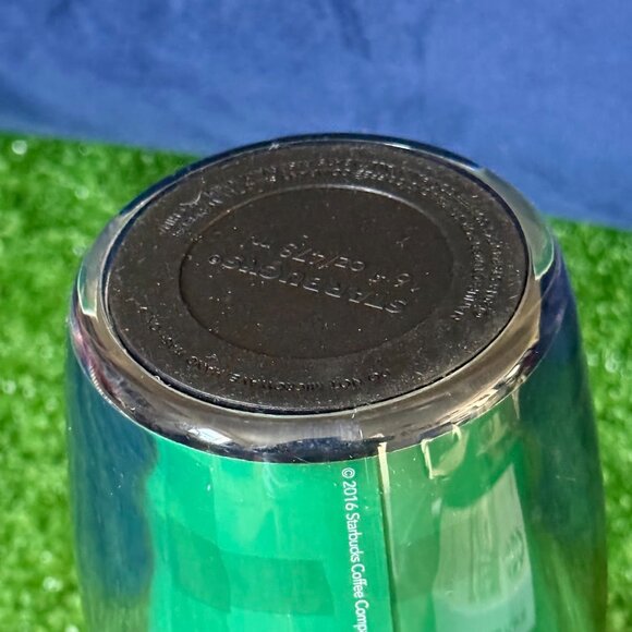 Starbucks Holiday 2016 Gift Set Reusable Green Tumbler & 2.5 oz Roast Coffee NEW - Picture 10 of 14